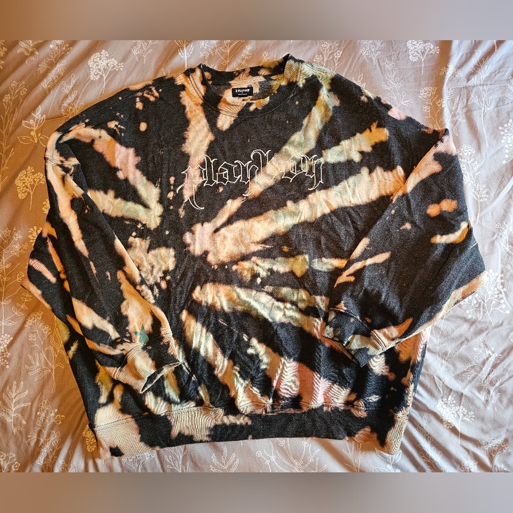 Playboy x Pacsun Tie Dye Crewneck